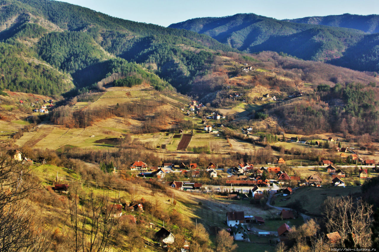 Горна Топлица деревня в Сербии